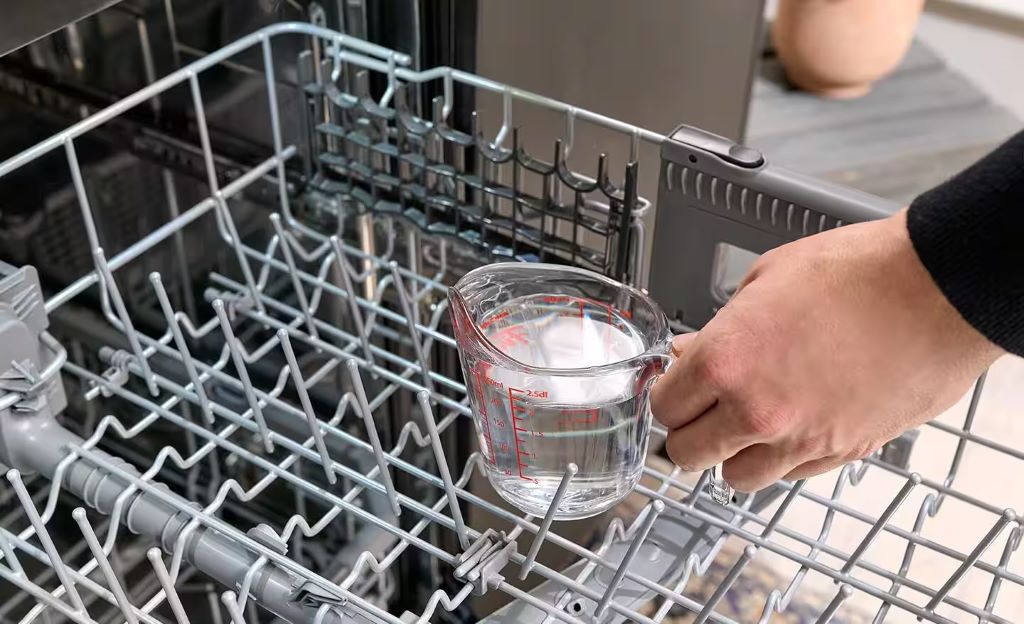 How do you clean your dishwasher