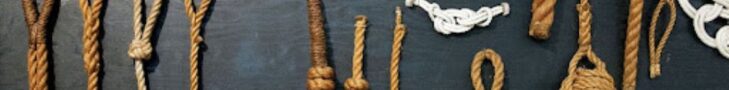 What is the art of knots called